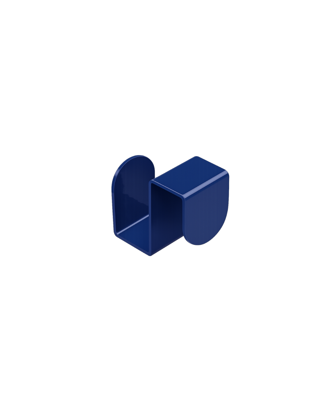 Soporte de cable — Azul Navy